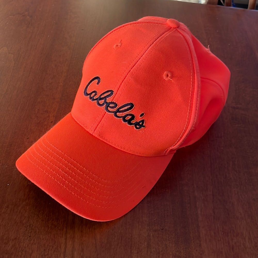 Cabela's Bright Orange Ball Cap